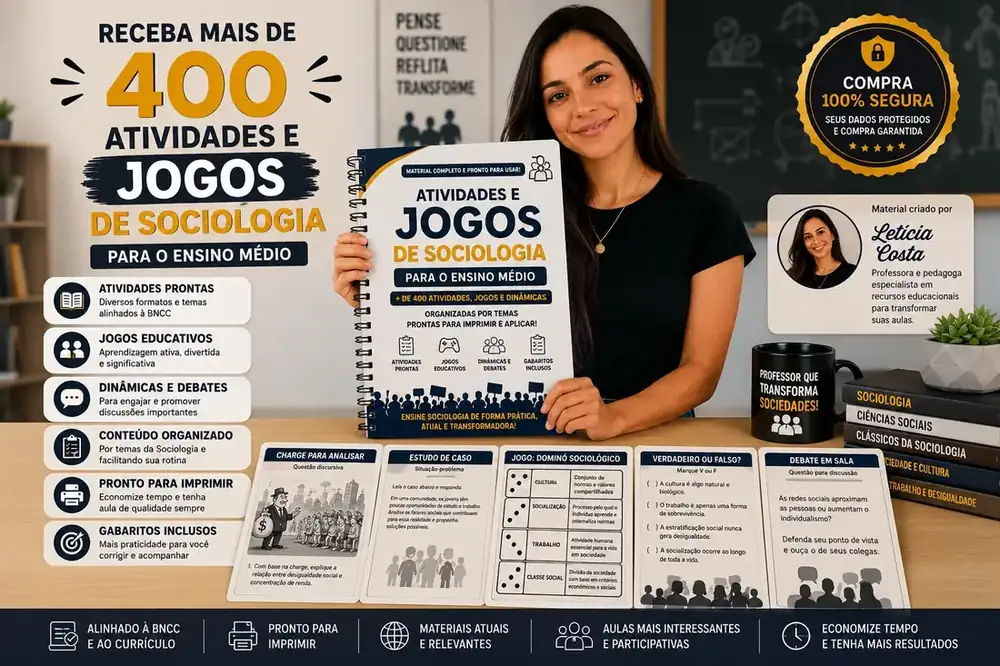 Atividades e Jogos de Sociologia