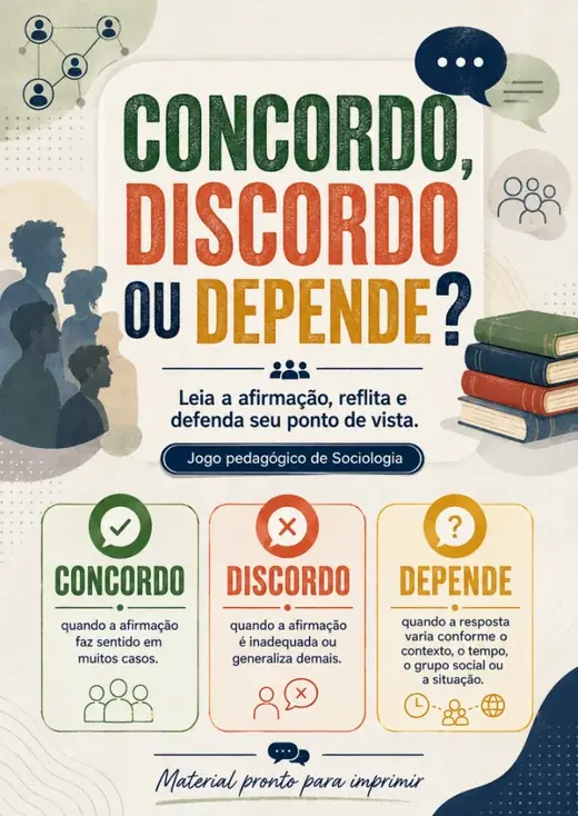 Concordo, Discordo ou Depende?